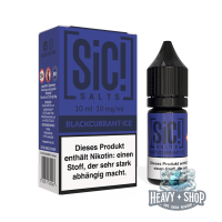 SiC! Salts | Nikotinsalz Liquid - Blackcurrant Ice - 10ml