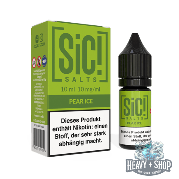 SiC! Salts | Nikotinsalz Liquid - Pear Ice - 10ml