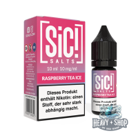 SiC! Salts | Nikotinsalz Liquid - Raspberry Tea Ice - 10ml