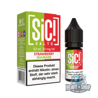 SiC! Salts | Nikotinsalz Liquid - Strawberry Rhubarb - 10ml