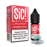 SiC! Salts | Nikotinsalz Liquid - Strawberry Mojito - 10ml