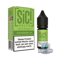 SiC! Salts | Nikotinsalz Liquid - Gooseberry Ice - 10ml