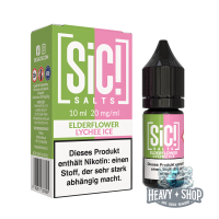 SiC! Salts | Nikotinsalz Liquid - Elderflower Lychee Ice...