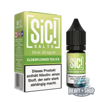 SiC! Salts | Nikotinsalz Liquid - Elderflower Tea Ice - 10ml
