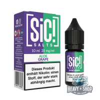 SiC! Salts | Nikotinsalz Liquid - Aloe Grape - 20mg - 10ml