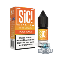 SiC! Salts | Nikotinsalz Liquid - Peach Tea Ice - 10ml