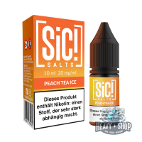 SiC! Salts | Nikotinsalz Liquid - Peach Tea Ice - 10ml