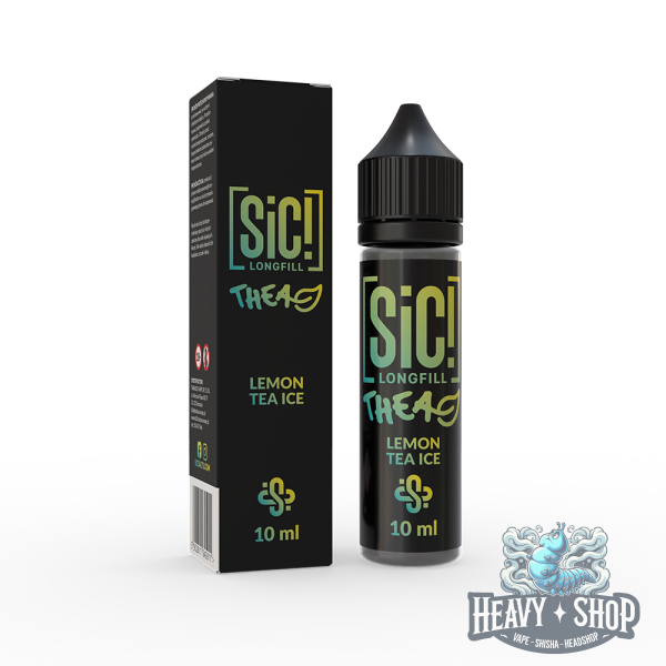 SiC! | Longfill Aroma - Lemon Tea Ice - 10ml in 60ml Flasche