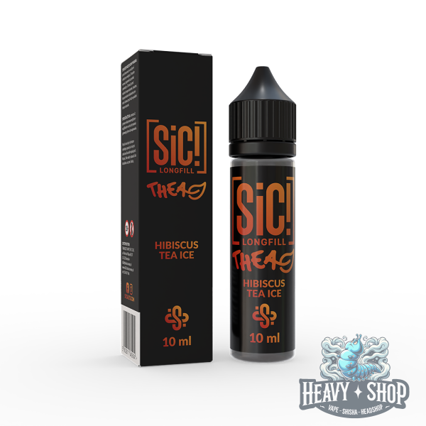 SiC! | Longfill Aroma - Hibiscus Tea Ice - 10ml in 60ml Flasche