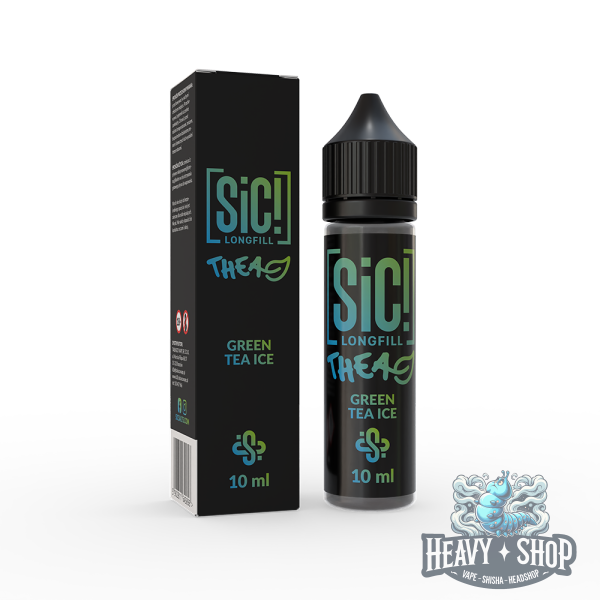 SiC! | Longfill Aroma - Green Tea Ice - 10ml in 60ml Flasche
