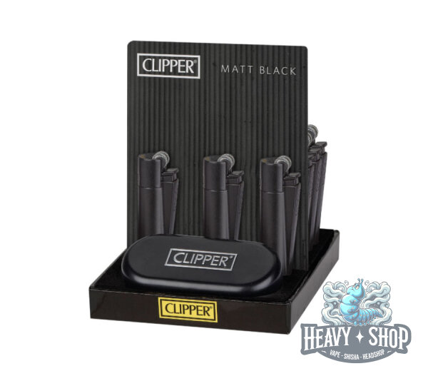 CLIPPER | Classic Metal Large | Matt-Black